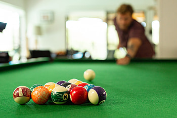 Marble pool balls, Recreation, Cue sports HD wallpaper