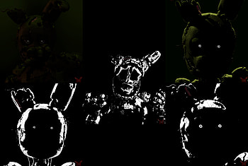 Springtrap (Five Nights at Freddy's), video game, Five Nights at Freddy's 3, Five Nights at Freddy's HD wallpaper