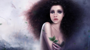 Sad Girl, painting, pretty, drawing, gorgeous, face, beautiful, girl, CG HD wallpaper
