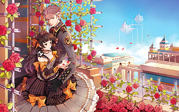 Anime, Girls, Men HD wallpaper