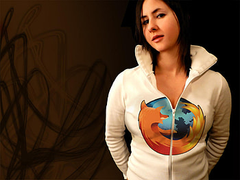 Mozilla Firefox Girl, mozilla-firefox, browser, girls, computer HD wallpaper