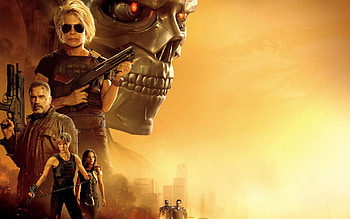 Terminator: Dark Fate, 10k resolution , Macbook Pro display, Immersive visual HD wallpaper