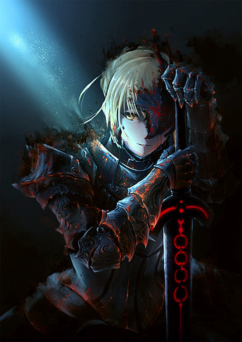 Fate Stay Night, art, cartoon, design, fate_stay_night, anime HD phone wallpaper