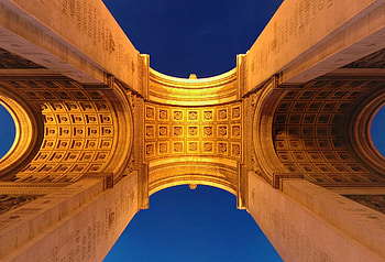 Arc de Triomphe, Architectural marvel, French heritage, Impressive structure HD wallpaper