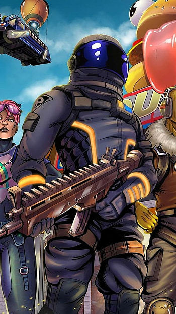 Fortnite gaming, Android , 2022 update, Dynamic graphics HD phone wallpaper