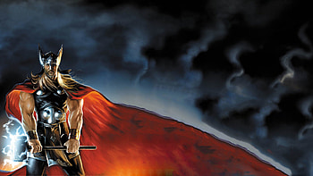 Minimalist Thor HD wallpaper