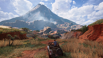 Uncharted 4 desert, Ps5, Psn HD wallpaper