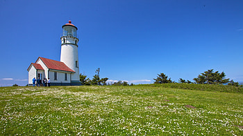 Cape Blanco Lighthouse, Oregon HD wallpaper