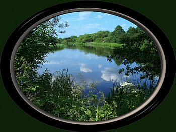 Tranquility, nature, framed HD wallpaper