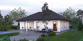 Travelling to bungalows, Bungalow 132 elk, Fertighaus planning, Cozy living HD wallpaper