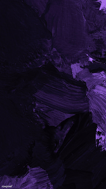 premium illustration of Dark violet oil paint strokes textured. Dark purple , Purple , Purple HD phone wallpaper