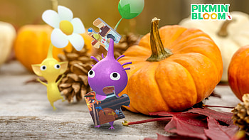 Pikmin Bloom : Autumn Adventures with Colorful Pikmin Friends, Pikmin HD wallpaper
