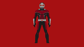 Ant Man Minimalism , ant-man, minimalism, artwork, artist, digital-art, deviantart, superheroes HD wallpaper