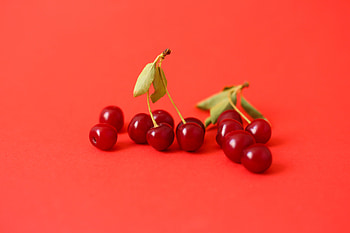 Food, Cherry, Branch, Berry HD wallpaper