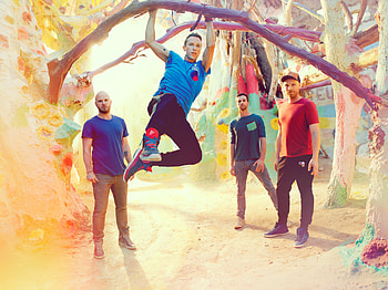 Coldplay Rock Band, coldplay, music, singer, male-celebrities, boys HD wallpaper