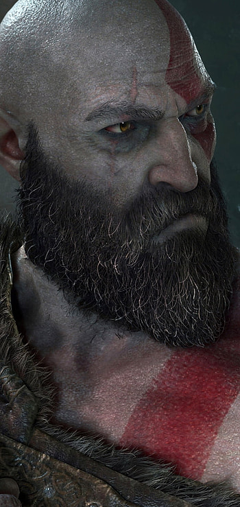 Kratos: God of War (2018) — Mobile, Kratos (God Of War), God of War, video game, God of War (2018) HD phone wallpaper