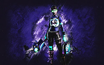 Fortnite Minty Bomber Skin, Fortnite, main characters, purple stone background, Minty Bomber, Fortnite skins, Minty Bomber Skin, Minty Bomber Fortnite, Fortnite characters HD wallpaper