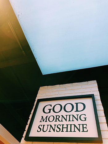 Words, Morning, Phrase, Inscription, Text, Frame HD phone wallpaper