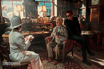 Good Omens: Aziraphale & Crowley — TV, Michael Sheen, David Tennant, Aziraphale (Good Omens), Crowley (Good Omens), TV Show, Good Omens HD wallpaper