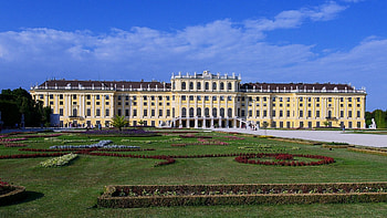 Schonbrunn Palace, , Background , Schnbrunn palace HD wallpaper