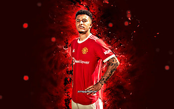 Jadon Sancho, manchester united, sancho, football HD wallpaper