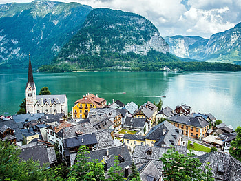 Hallstatt, Austria HD wallpaper