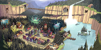 20 Gravity Falls | Backgrounds - Abyss HD wallpaper