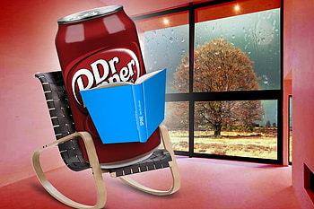 Dr.Pepper, drinks, reading, rocking, chillin HD wallpaper