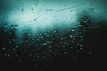 Drops on glass, wet surface HD wallpaper