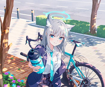 Sunaookami Shiroko, Shiroko Sunaookami, video game, Blue Archive HD wallpaper