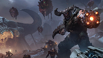 Gameinformer Doom 2016 HD wallpaper