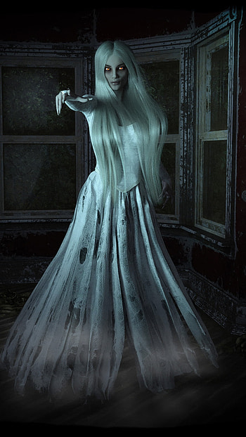 Ghost, Girl Ghost, Horror, gir ghost HD phone wallpaper