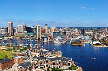 Baltimore , Baltimore cityscape, Urban beauty, Vibrant city life HD wallpaper