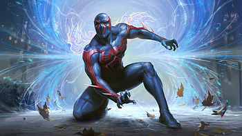 Magic The Gathering Amazing Spiderman 2099, magic-the-gathering, spiderman-2099, spiderman, superheroes, artwork, artist, digital-art, art, artstation HD wallpaper