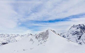 Nature, Mountains, Snow, Vertex, Top, Peak, Height, Caucasus, Dombay, Dombai HD wallpaper