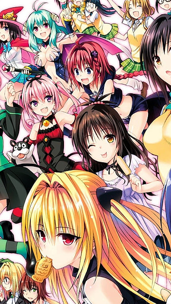 Team yami love, anime, love HD phone wallpaper