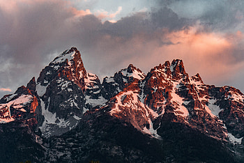 Nature, Mountains, Snow, Rocks, Vertex, Tops, Snow Covered, Snowbound HD wallpaper