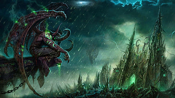 World of Warcraft, Epic battles, Mythical creatures, Heroic champions HD wallpaper