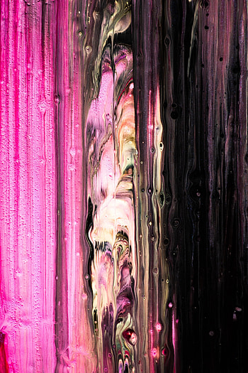 Abstract, Divorces, Paint, Liquid, Flow, Drips HD phone wallpaper