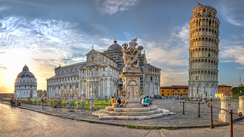 Lucca & Pisa, Best cities, Tuscany tour HD wallpaper