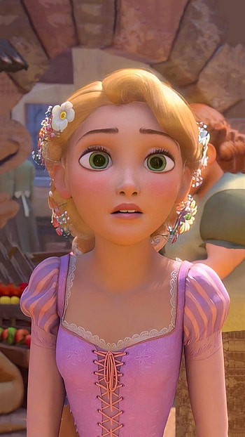 Rapunzel Animation, Magical kingdom, Disney princess, Adventure awaits HD phone wallpaper