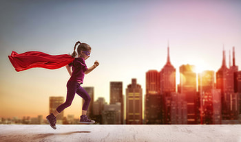 Kid Supergirl, supergirl, superheroes HD wallpaper