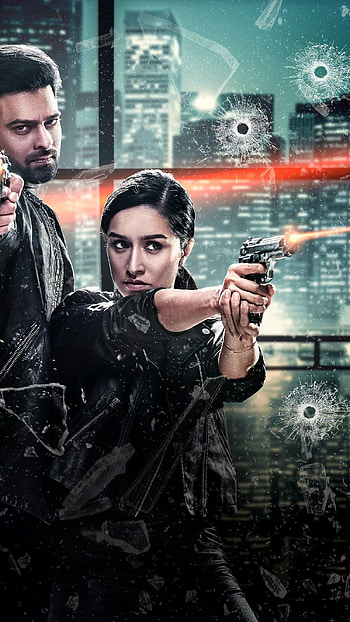 Saho, prabhas, shraddha kapoor HD phone wallpaper