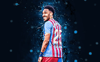 Emerick Aubameyang, soccer, barca, barcelona, football, gabon HD wallpaper