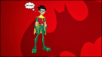 Robin vs Batman, backgrounds, nexus, villians, starfire, animation, cartoons, teen titans, anime, 1920x1080 only, movie, super heroes, batman, , robin HD wallpaper