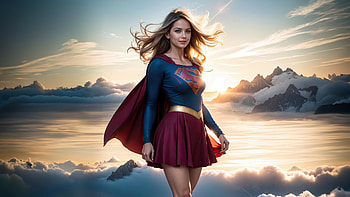 A New Twist Supergirl, supergirl, superheroes, artwork, art, ai, digital-art, deviantart HD wallpaper
