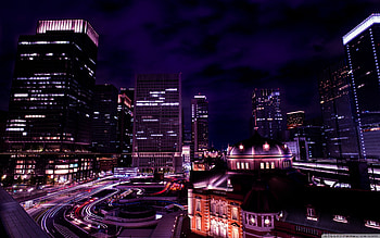 Tokyo night view Japan High HD wallpaper