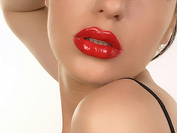 Red lips, sexy, girl, lips, Red HD wallpaper