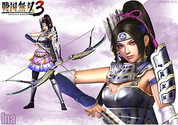 Ina Samurai Warrior, ina, fantasy, samurai warrior, hot, girl HD wallpaper