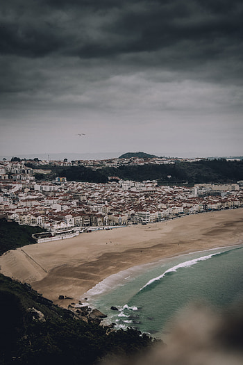 Cities, Beach, City, Building, View From Above, Coast HD phone wallpaper